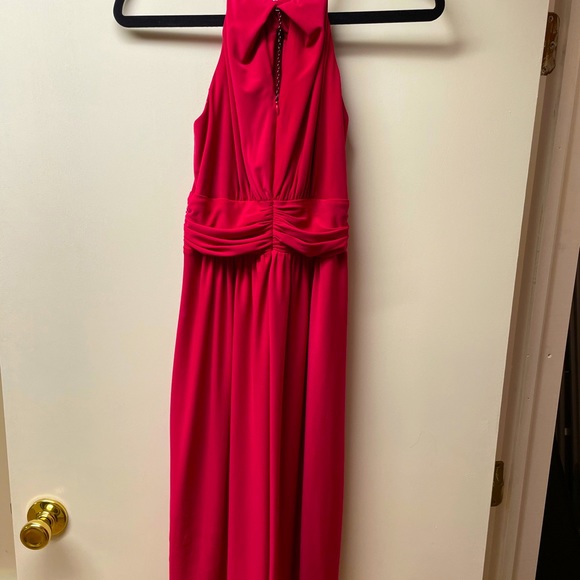 Magenta midi dress - Picture 3 of 5